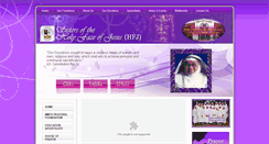 Desktop Screenshot of holyfacesisters.org